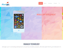 Tablet Screenshot of managixglobal.com